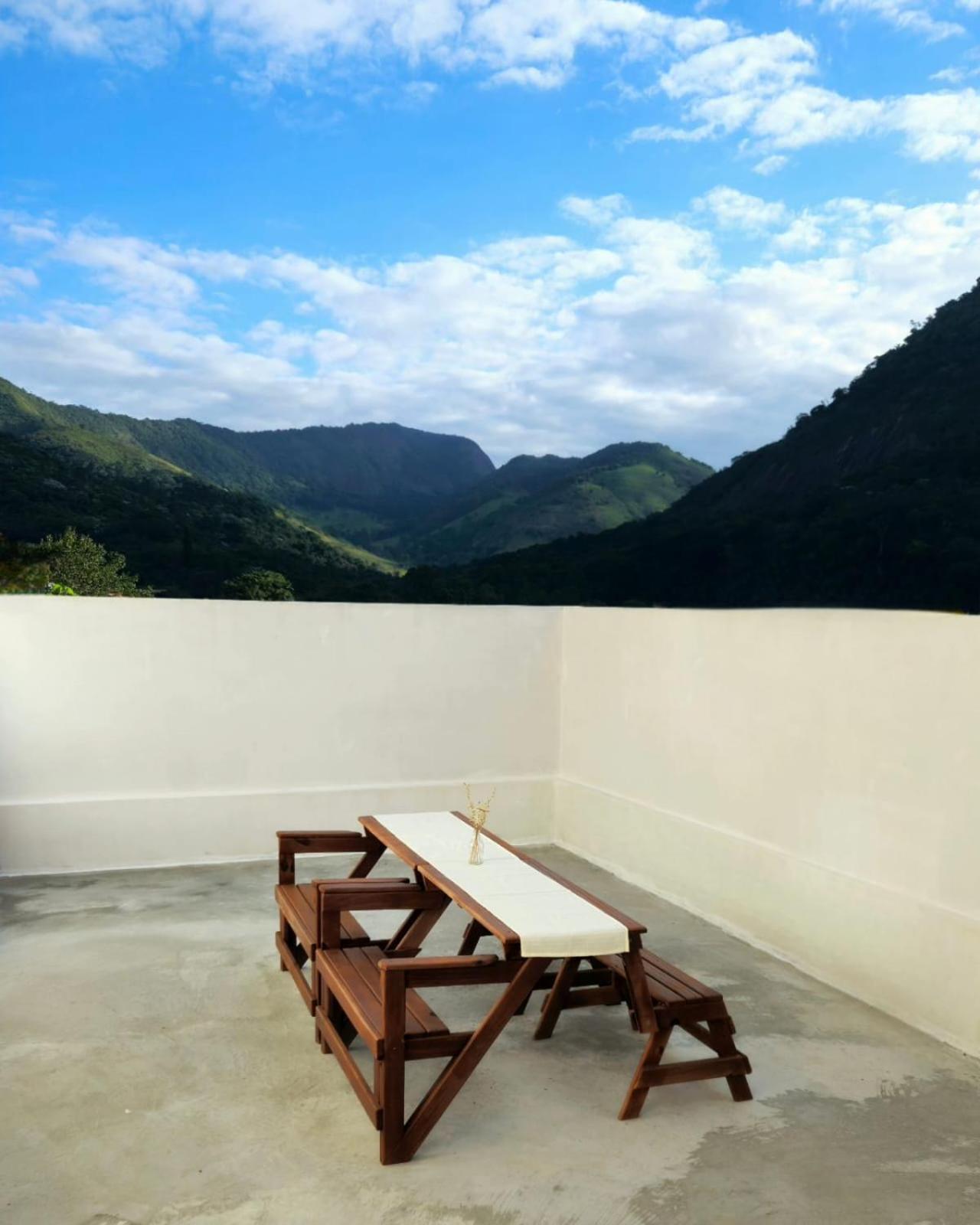 Cantinho Na Serra - Apartamento 圣玛丽亚-马达莱纳 外观 照片