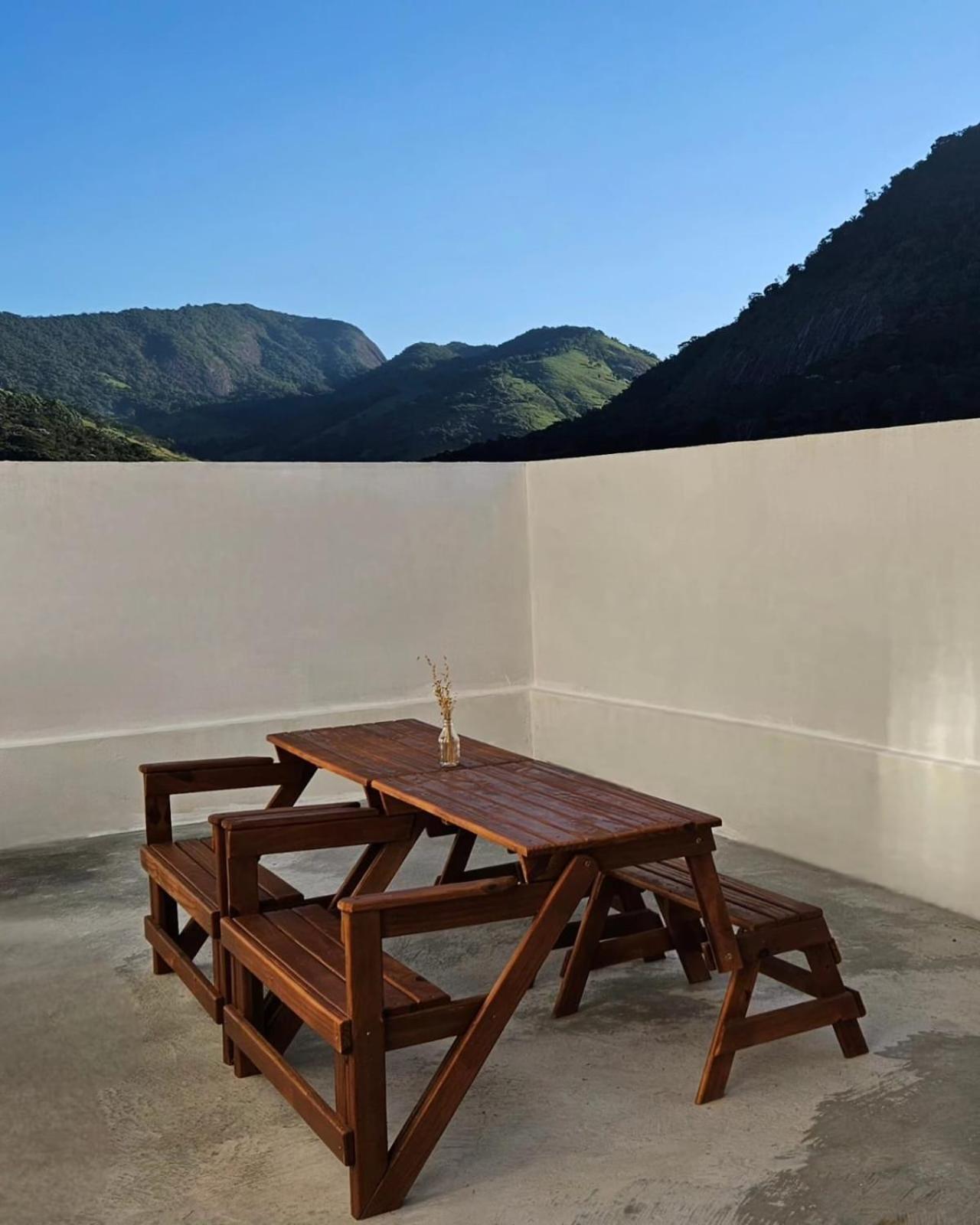 Cantinho Na Serra - Apartamento 圣玛丽亚-马达莱纳 外观 照片