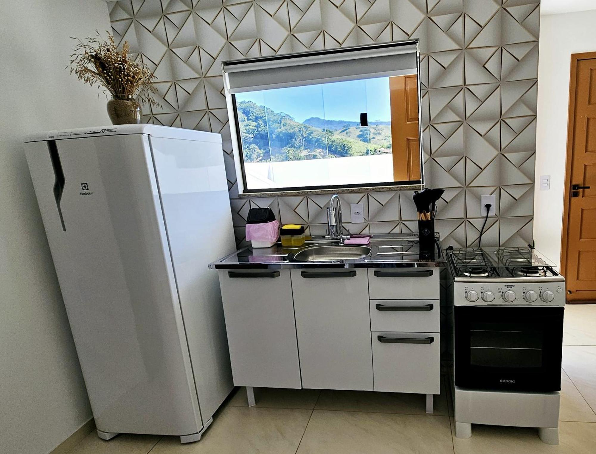 Cantinho Na Serra - Apartamento 圣玛丽亚-马达莱纳 外观 照片